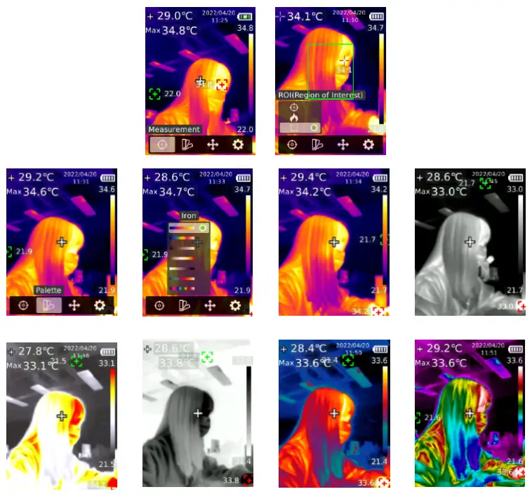 UNI-T UTi720A Professional Thermal Imager - fig 4