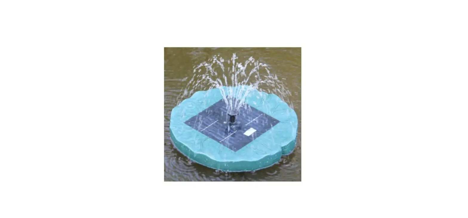 Wetelux 951963 Solar Fountain Lilly Leaf User Manual