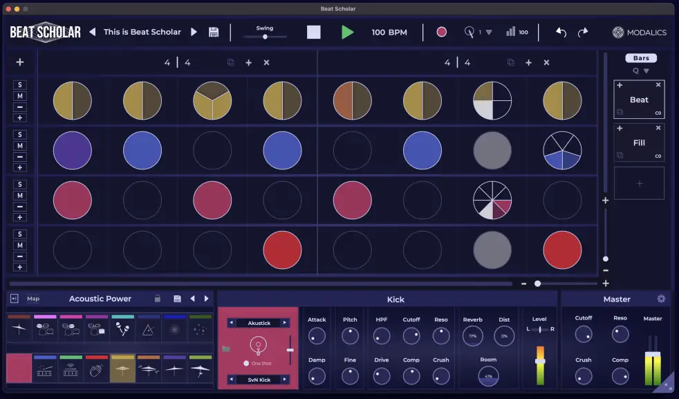 MODALICS Beat Scholar Divisible Drum Machine Plug