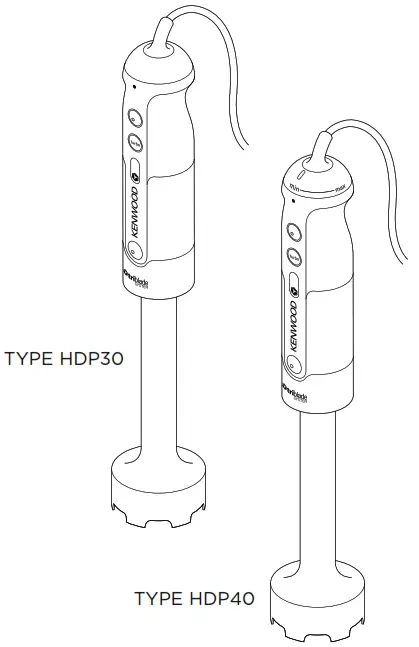 KENWOOD HDP30 Immersion Blender