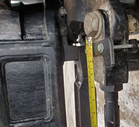 Wheel angle sensor installation