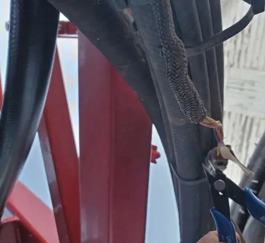 Wheel angle sensor installation