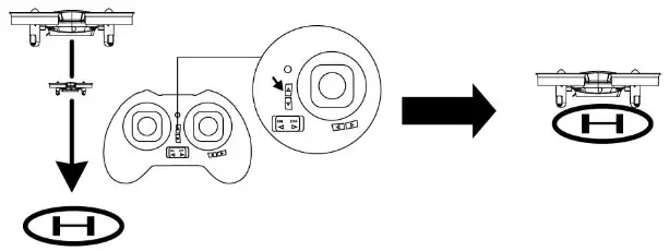 Attop A11 Mini Drone for Kids - One key landing