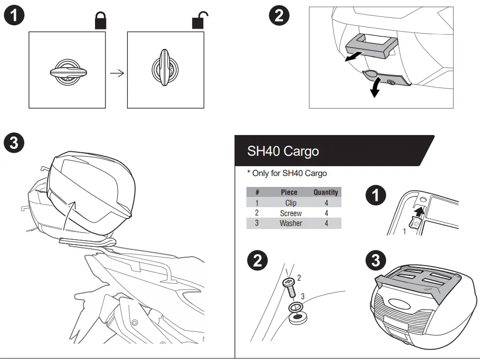 SHAD TOP CASES - RELEASE