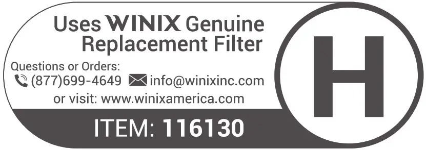 WINIX AM80 Air Purifier -- REPLACING FILTERS