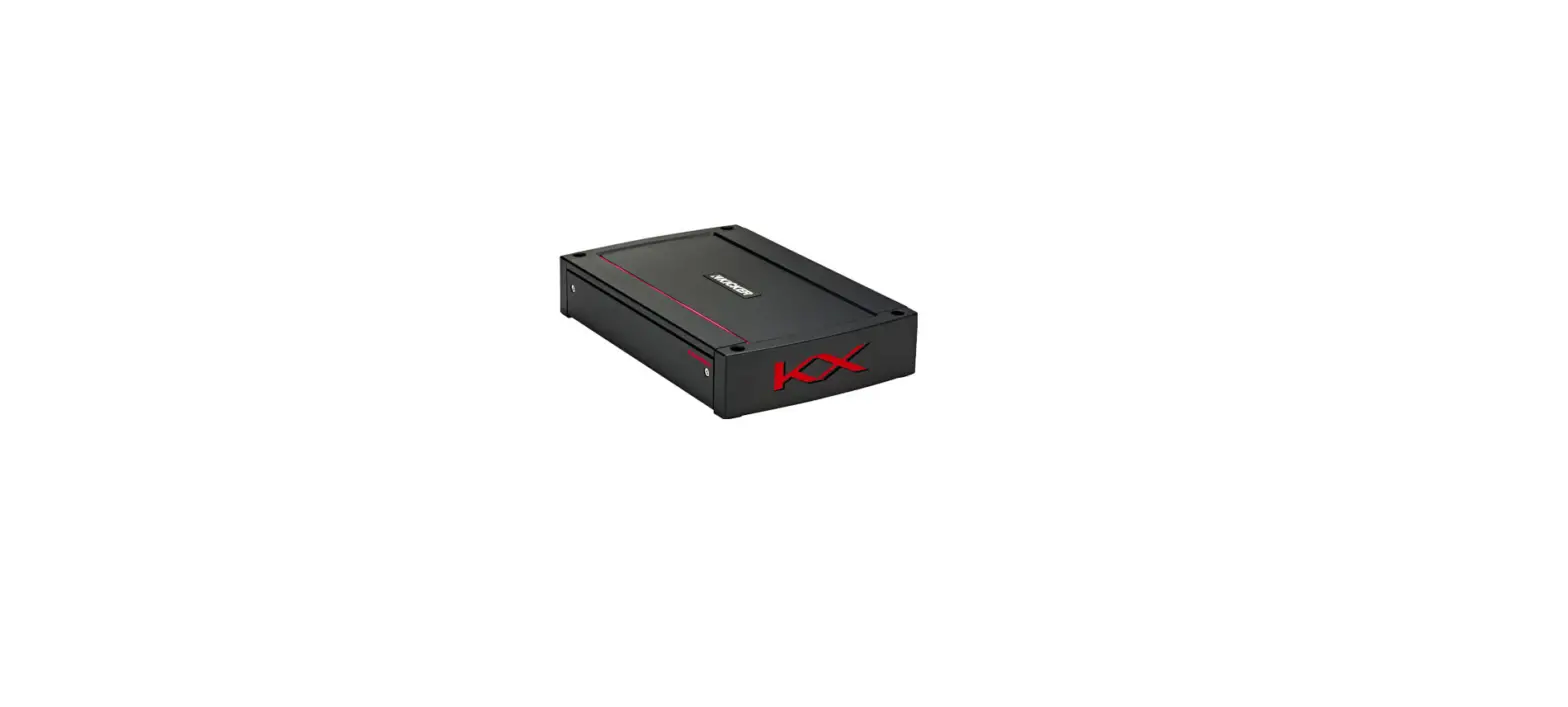 Kicker Kxa400.2/ Kxa1200.2/ Kxa400.4 Amplifiers Owner's Manual