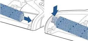 Cleaning the Brush Roll Instructions