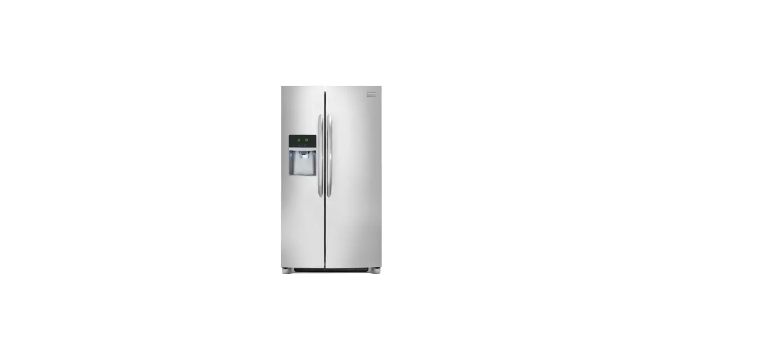 Frigidaire Fghc2331pf Side By Side Refrigerator User Manual
