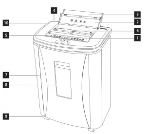 hama 00050547 Shredder PREMIUM AutoM120 - overview