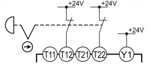 OMRON G9SX-ADA222-T15-RT Flexible Safety Unit - Using 2 safety