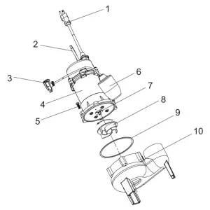 DRUMMOND 63323 1 2 HP Submersible Sewage Pump - Diagram
