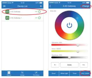 MiBOXER 2.4 GHz Gateway WL Box1 - MiBoxer APP