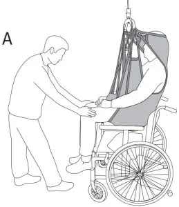 Lowering into sitting