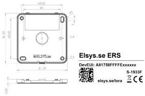 ELSYS ERS Lite LoraWAN Wireless Sensor - Description