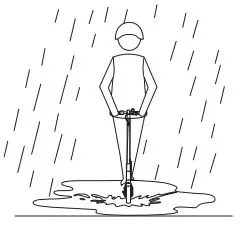 KINGSONG KS-X1 MAX Motor Foldable Adult Electric Scooter - Do not ride in rainy or cross puddles