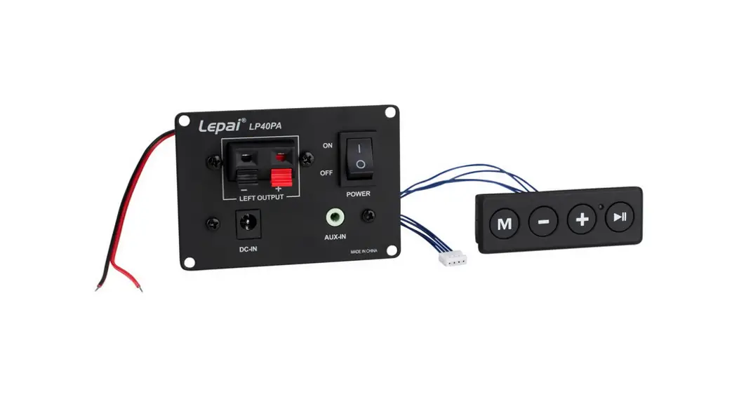 Lepai Mini Stereo Plate Amplifier Lp40pa User Manual