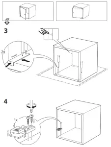 IKEA 304.289.01 EKET Glass Door----ICON4