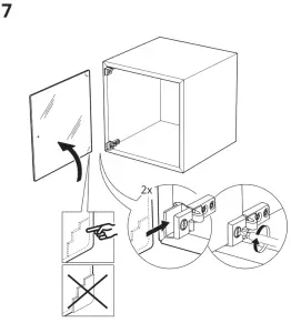 IKEA 304.289.01 EKET Glass Door----ICON6