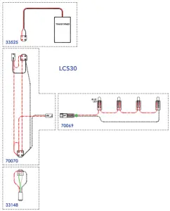 LYNX LCS30 Built-In Cocktail Station - SCHEMATICS