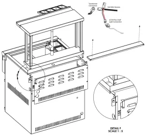 LYNX LCS30 Built-In Cocktail Station - SHELF 2