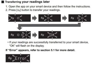 Transfer your readings