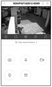 NAPCO ISV2 DOME WIFI HD Indoor Outdoor 720p Mini Dome - QR code located 12