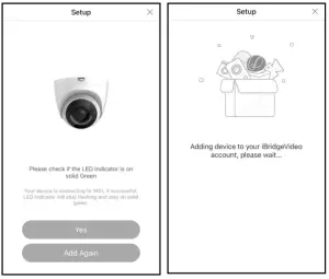 NAPCO ISV2 DOME WIFI HD Indoor Outdoor 720p Mini Dome - QR code located 13