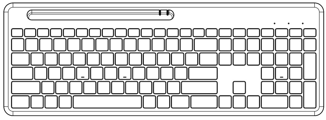 Dongguan Space Key Electronic Technology KG660 Keyboard