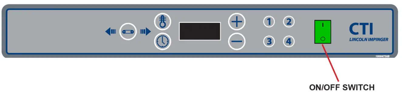 LINCOLN Digital Countertop Impinger Conveyor Oven Series 2500Digital-POWER