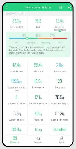 ETA878190000 Vital Professional Personal Scale Ailink App fig 19