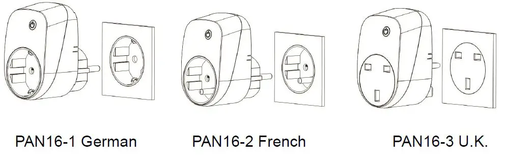Z-Wave Plus PAN16 Smart Energy Plug in Switch FIG-2