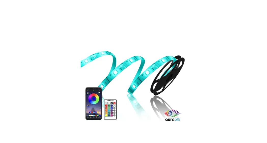 Aura 5158wm Colorstrip Mood Light With Remote User Guide Aura 5158wm Colorstrip Mood Light With Remote User Guide