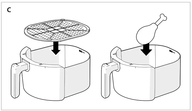 nedis Digital Hot Air Fryer C