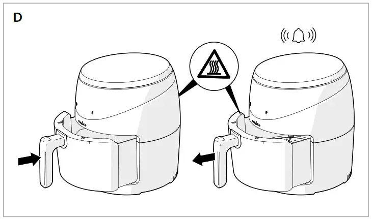 nedis Digital Hot Air Fryer D