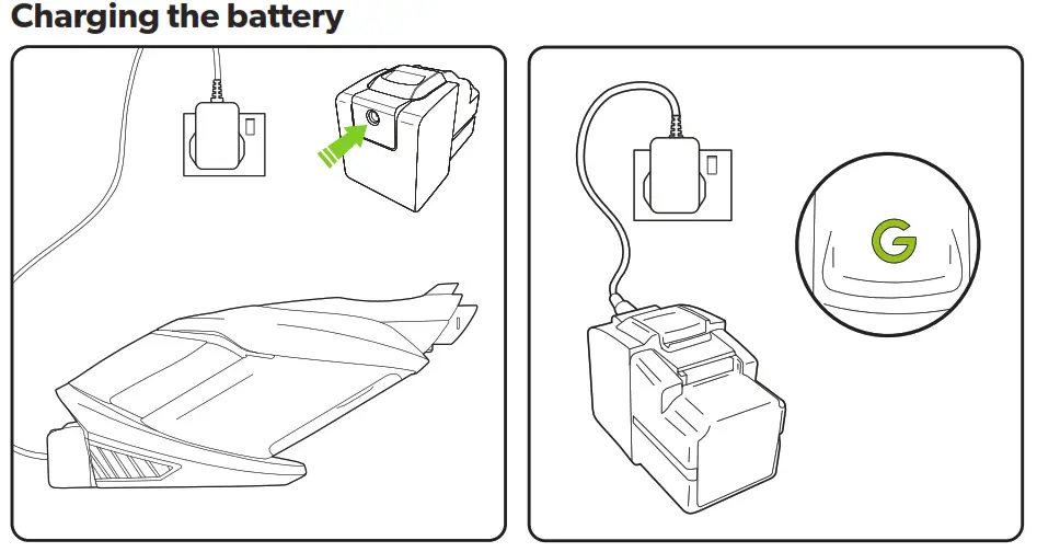 Gtech MM001 ProLite Handheld Vacuum Cleaner - Charging the battery