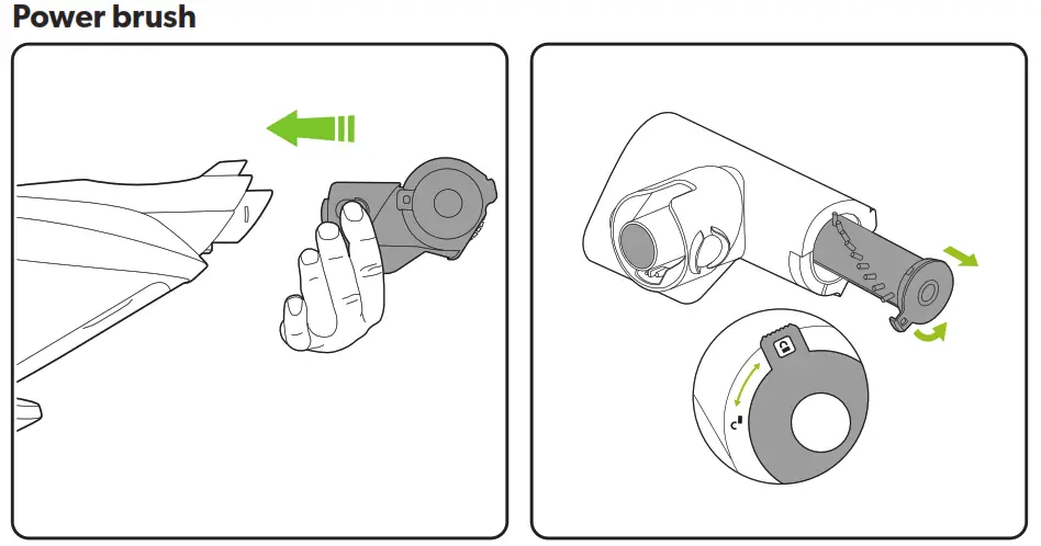 Gtech MM001 ProLite Handheld Vacuum Cleaner - Power brush