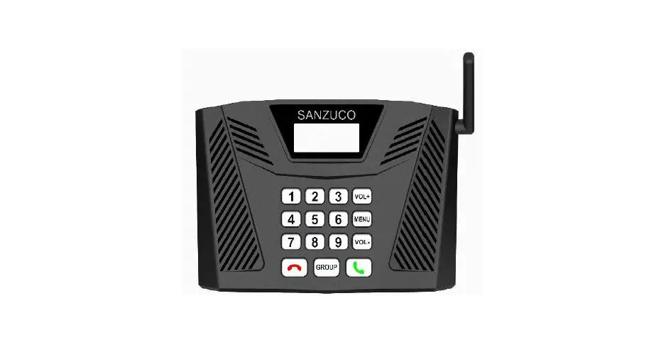 Sanzuco F60 Wireless Intercom Instruction Manual