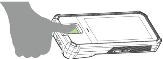 CHAMELEON CH501 Rechargeable LI ION Polymer Battery - finger scanner 2