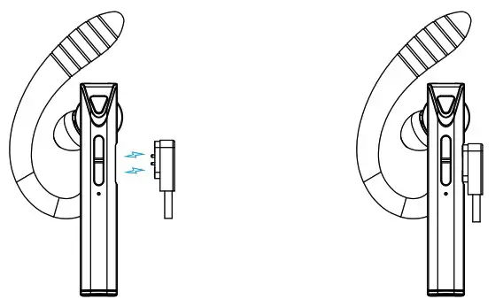 Shenzhen Huasitai Technology K3 Wireless Bluetooth Headset - charge your headphones 2