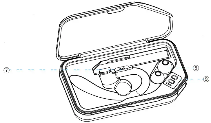 Shenzhen Huasitai Technology K3 Wireless Bluetooth Headset - operating functions 2
