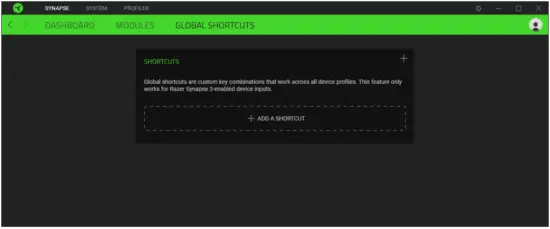Global Shortcuts