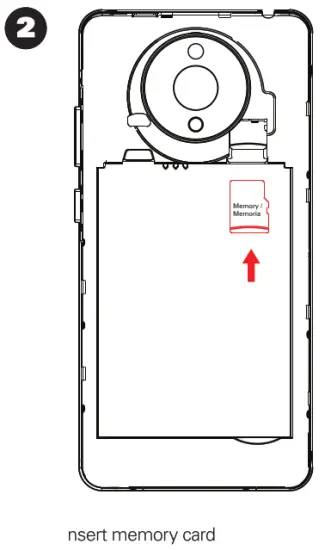 Yezz Max 2 Smart Phone - memory card