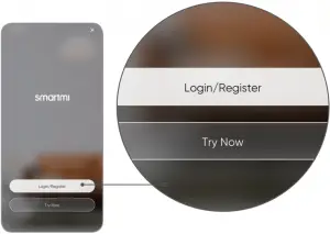 Method 1 - 1a - login register