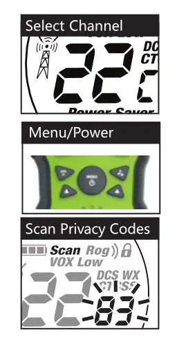 Wishhouse Walkie Talkie - Privacy Code Scan