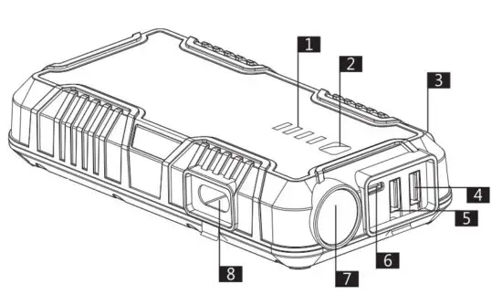 GOOLOO GT1500 Turbo Series Jump Starter - Fig 2