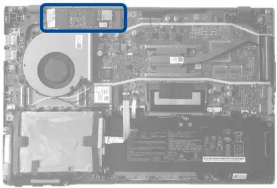Installing an M.2 card
