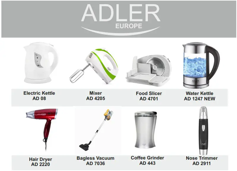 ADLER AD 9608 Lint remover - overview 3