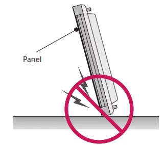 LG 49VL5B B Digital Signage Monitor - Incorrect Method