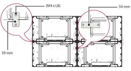 LG 49VL5B B Digital Signage Monitor - gap