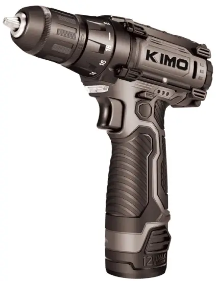 KIMO 1005A 12V Max Cordless Adjustable Clutch Drill -